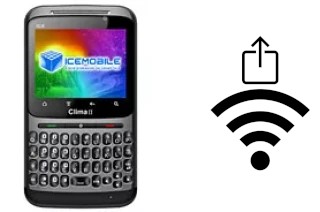 Como gerar um código QR com a senha Wifi em um Icemobile Clima II