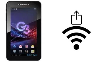 Como gerar um código QR com a senha Wifi em um Icemobile G3