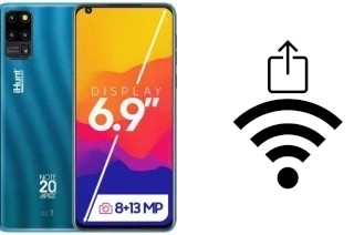 Como gerar um código QR com a senha Wifi em um iHunt Note 20 Apex 2021