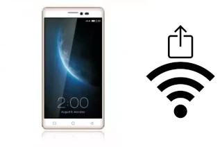 Como gerar um código QR com a senha Wifi em um iLike X5 Metal