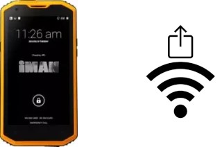 Como gerar um código QR com a senha Wifi em um iMan i8800