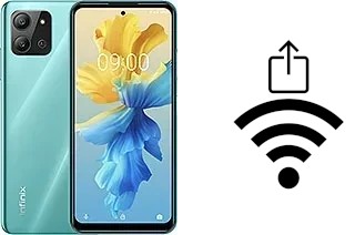 Como gerar um código QR com a senha Wifi em um Infinix Hot 11 2022