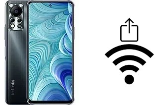 Como gerar um código QR com a senha Wifi em um Infinix Hot 11s NFC