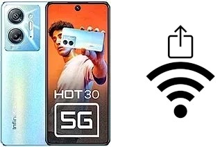 Como gerar um código QR com a senha Wifi em um Infinix Hot 30 5G