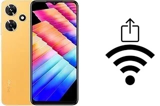 Como gerar um código QR com a senha Wifi em um Infinix Hot 30i