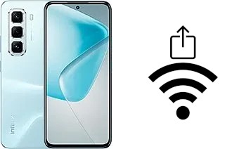 Como gerar um código QR com a senha Wifi em um Infinix Hot 50 Pro 4G