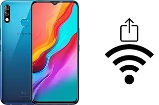 Como gerar um código QR com a senha Wifi em um Infinix Hot 8 Lite