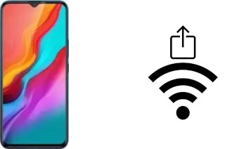 Como gerar um código QR com a senha Wifi em um Infinix Hot 9 Play