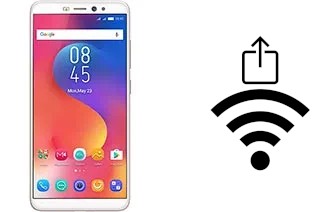 Como gerar um código QR com a senha Wifi em um Infinix Hot S3