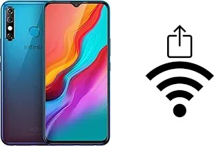 Como gerar um código QR com a senha Wifi em um Infinix Hot 8