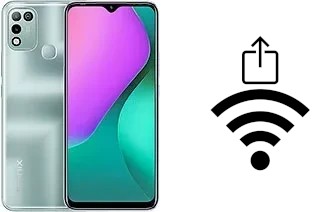 Como gerar um código QR com a senha Wifi em um Infinix Hot 10 Play