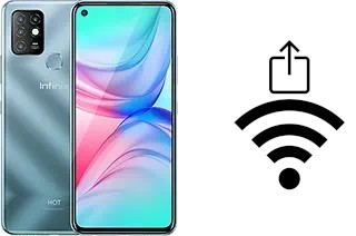 Como gerar um código QR com a senha Wifi em um Infinix Hot 10