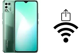 Como gerar um código QR com a senha Wifi em um Infinix Hot 11 Play