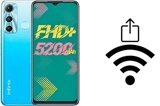 Como gerar um código QR com a senha Wifi em um Infinix Hot 11