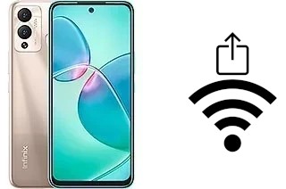 Como gerar um código QR com a senha Wifi em um Infinix Hot 12 Play NFC