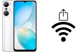 Como gerar um código QR com a senha Wifi em um Infinix Hot 12 Pro