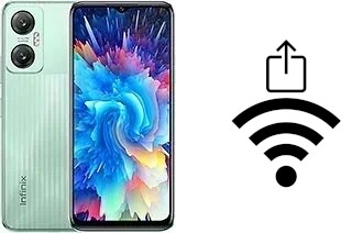 Como gerar um código QR com a senha Wifi em um Infinix Hot 20 5G