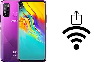 Como gerar um código QR com a senha Wifi em um Infinix Hot 9 Pro