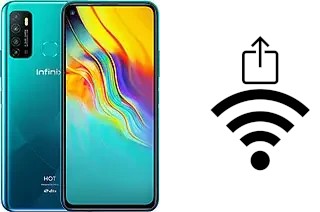 Como gerar um código QR com a senha Wifi em um Infinix Hot 9