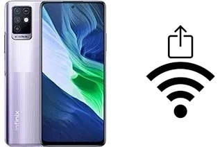 Como gerar um código QR com a senha Wifi em um Infinix Note 10