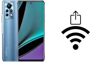 Como gerar um código QR com a senha Wifi em um Infinix Note 11 Pro