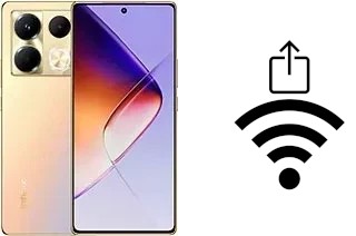 Como gerar um código QR com a senha Wifi em um Infinix Note 40