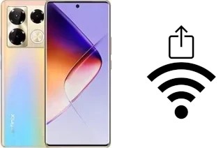 Como gerar um código QR com a senha Wifi em um Infinix Note 40 Pro 4G