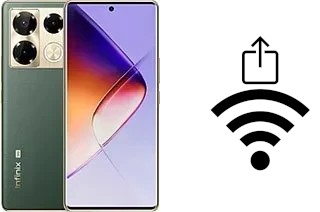 Como gerar um código QR com a senha Wifi em um Infinix Note 40 Pro