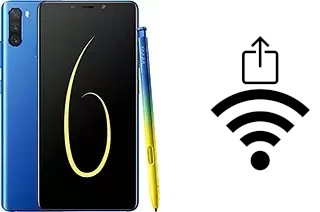 Como gerar um código QR com a senha Wifi em um Infinix Note 6