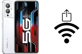 Como gerar um código QR com a senha Wifi em um Infinix Note 12 5G