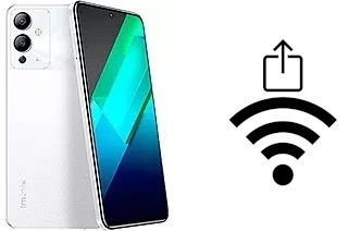 Como gerar um código QR com a senha Wifi em um Infinix Note 12i