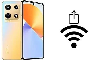 Como gerar um código QR com a senha Wifi em um Infinix Note 30 Pro