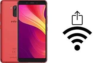 Como gerar um código QR com a senha Wifi em um Infinix Note 5 Stylus