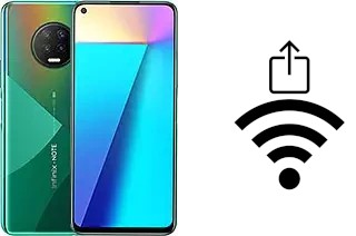 Como gerar um código QR com a senha Wifi em um Infinix Note 7