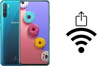 Como gerar um código QR com a senha Wifi em um Infinix S5