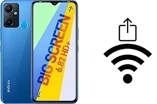 Como gerar um código QR com a senha Wifi em um Infinix Smart 6 Plus (India)