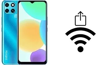 Como gerar um código QR com a senha Wifi em um Infinix Smart 6