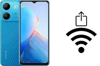 Como gerar um código QR com a senha Wifi em um Infinix Smart 7