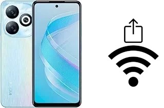 Como gerar um código QR com a senha Wifi em um Infinix Smart 8 Pro