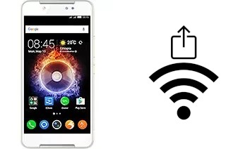 Como gerar um código QR com a senha Wifi em um Infinix Smart