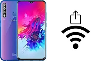 Como gerar um código QR com a senha Wifi em um Infinix Smart3 Plus