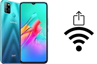 Como gerar um código QR com a senha Wifi em um Infinix Smart 5