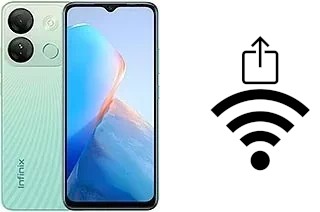 Como gerar um código QR com a senha Wifi em um Infinix Smart 7 HD