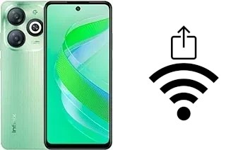 Como gerar um código QR com a senha Wifi em um Infinix Smart 8