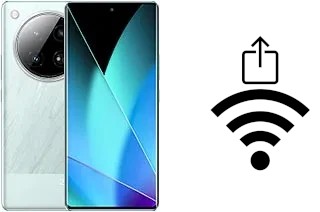 Como gerar um código QR com a senha Wifi em um Infinix Zero 40 4G