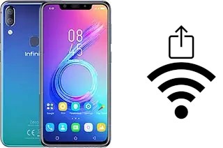 Como gerar um código QR com a senha Wifi em um Infinix Zero 6 Pro