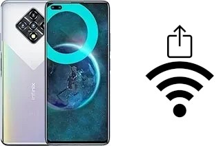 Como gerar um código QR com a senha Wifi em um Infinix Zero 8i