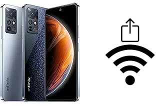 Como gerar um código QR com a senha Wifi em um Infinix Zero X