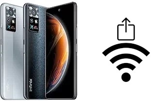 Como gerar um código QR com a senha Wifi em um Infinix Zero X Neo