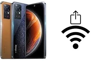 Como gerar um código QR com a senha Wifi em um Infinix Zero X Pro